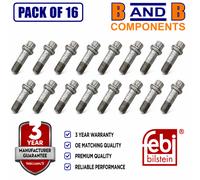 16x FEBI 46672 Wheel Bolts M14x1.5 17mm R14 Ball Seat Mercedes GLC GLE S Class