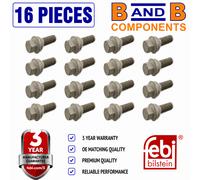 16x FEBI 46675 Wheel Bolts M14x1.5 19mm Mercedes Sprinter VW Crafter Steel Rim