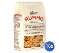 16X Multipack Rummo Semolina 28 Mezze Penne Rigate Gr 500