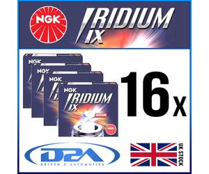 16x NGK DCR7EIX 3605 Iridium IX Spark Plug