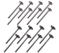 16x PCS EXHAUST VALVES FOR AUDI A1 A2 A3 1.4 TFSI 16V & 1.6 FSI 16V CAXA AUA BBY