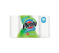 16x Plenty Kitchen Towel Rolls White