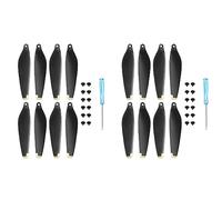 16x Propellers For DJI Mini 3 Pro Replacement Prop Blades Low Noise for DJI Mini 3 Pro Drone Accessories Screws & Screwdrivers 16pcs Colour Tips (Gold)