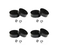 16X Road Bike Bicycle Cork Handlebar Bar Grip Wrap Tape + 8 Bar Plugs-Black