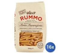 16x Rummo Semolina Pasta Maccheroncelli No. 07, 500 g Multipack