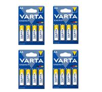 16x Varta Energy AA LR6 1.5V Alkaline Batteries for Everyday Devices