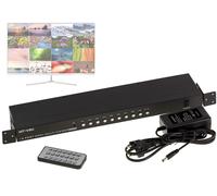 16x1 HDMI MULTIVIEWER Switch. Multiple Display PIP From 1 To 16 Sources Mosaic