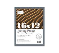 16x12 Inch Grey Photo Frame Wall Mountable Picture Frame Standard Photograph Size, 16" X 12" (41 X 31cm)