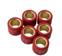 16x13mm 4g To 7g Scooter Variator Roller Set Compatible With Baotian BT49QT And Similar 50cc 4-Stroke Engines Fits GY6 139QMB 139QMA Models(16x13mm 6.6g)