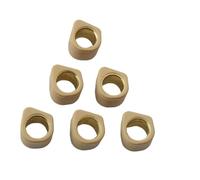 16x13mm Variator Slider Roller Weights 4g 5.5g 6g 7g Compatible With Vision Prima Series 50 Lead SCV 100 SJ Bali SH 100cc Scooter Models(16X13mm 6g)