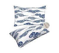 16x24 Cushion Covers Set of 2 China Cushions Decorative Pillows, Rectangle Throw Pillow Covers Cloud Cushion Covers with Hidden Zipper, Lumbar Sofa Cushion for Bedroom Home Decor, All Seasons -zt343