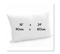 (16''x24'') Oblong Rectangle Hollowfibre Cushion Pads Inner White Scatters Insert Fillers For Home Outdoor Decor in 17 Sizes