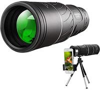 , 16X52 Hd Full Optical Prism Monocular Dual Focus Telescope Waterproof Portable Spotting Scopes for Bird Watching