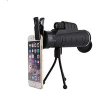 16X52 High Magnification and Ultra-Clear Monocular Telescope Telescope with Tripod and Smartphone Holder Zoom Telescope for Adults Monocular