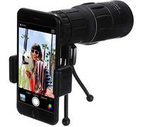 16x52 Outdoor Portable Monocular HD Optic BAK4 Telescope+Tripod+ Phone Clip Holder Telescope