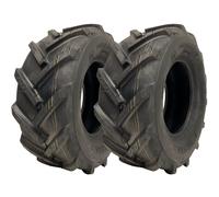 16x6.50-8 Open Centre Tyres Cleated Lug Industrial Plant Wanda P328 (Set of 2)