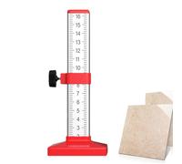 16x6.5x6.5cm Lay Floor Tile Ruler - Bricklayer Graduated Scale | Lay Floor Tile Special Rulers with Double-Sided Clear Scale Equal Height Ruler for Accurate Tiles Placement Tiles Work