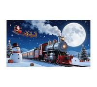 16x7 FT Large Christmas Garage Door Cover, Merry Christmas Double Garage Decoration Banner 2025 - Outdoor Holiday Backdrop for Xmas, New Year, Photo Props & Front Yard Decor Home Holiday Decoration