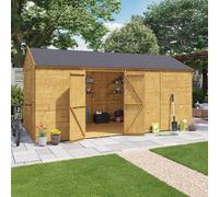 16 x 8 Shed - BillyOh Expert Reverse Workshop Large Garden Shed - Windowless