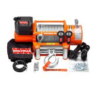 17,000lb 24V Electric Winch. 26m x 12mm Steel Rope.