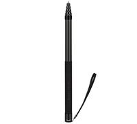 17-118"/3.0m Carbon Fiber Invisible Selfie Stick 9.8ft Extended Super Long Pole for Insta360 X5/X4 Insta 360 X3 ONE X2, ONE R, ONE X, ONE GO 3S 3 2 Gopro Max Action Camera Accessories (Dark)