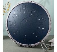 17/19 Notes Steel Tongue Drum with Bag & Gift Set, 12"/14" Healing Drum for Kids & Adults, Percussion Instrument