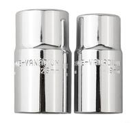 17/19mm and 21/23mm Socket Wrench Set for Car Tire Removal, Telescoping Wheel Nut Tool Made from Chrome Vanadium Steel(2pcs)