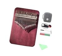17 21 Key Purple Heart Wood Kalimba Professional Beginner Set With Case Kalimba Musical Instruments(17 key)