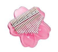 17/21 Keys Kalimba Thumb Piano Acrylic Finger Piano Keyboard Instrument With Tuning Hammer Kalimba Thumb Piano (Color : 21 key-01)