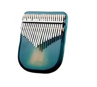 17/21 Keys Kalimba Walnut Curly Figure Keyboard Thumb Piano Chamfer Calimba Instruments With Tuning Hammer Kalimba Thumb Piano(21 keys4)