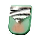 17/21 Keys Kalimba Walnut Curly Figure Keyboard Thumb Piano Chamfer Calimba Instruments With Tuning Hammer Kalimba Thumb Piano(21 keys3)