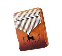 17 21 Tone Kalimba Colored Ribbon Pattern Professional Fingerstyle Instrument(9)