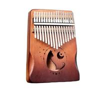 17/21Keys Kalimba Thumb Piano Solid Wood Veneer Keyboard Musical Instrument Kalimba Finger Piano Kalimba Thumb Piano(17 Keys)