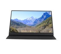 17.3 Inch 4K Portable Display, IPS Panel Laptop Screen Extender, 3840x2160P Resolution, 60Hz Refresh Rate, Great for Graphic Design, Photo Editing, Video Production, Supports
