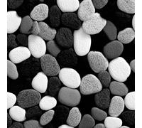 17.3"x197" Pebbles Texture Peel and Stick Wallpaper Natural Decorative Contact Paper Shelf Liner for Cabinets Non-Woven Fabrics Self Adhesive Removable Wall Paper Covering Bedroom