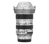 17-40 1.8 Camera Lens Sticker for Sigma 17-40mm F1.8 DC fit for Sony E L Mount Coat Wraps Film Protector Vinyl Decal Skin(Circuit White)