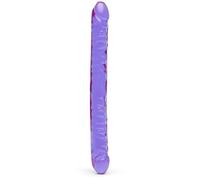 17.5 Inch Double Ended Dildo Huge Sex Toy Big/Large Purple Double Ender Dong XL