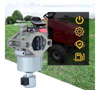17.5hp Carburetor Kit for Bs 591731 594593 796109 Lawn Mower Engine Replacement Part with Fuel Filter Valve Gasket for 14.5 to 17.5 Hp