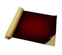17.7 by 100 Inches Self Adhesive Velvet Roll,Adhesive Velvet Fabric for Jewelry Display cabinets (Burgundy Dark Red)