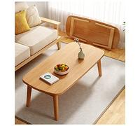 17.7" Wooden Folding Table - Thick Minimalist Tray for Indoor & Outdoor Use Japanese Style Small Low Table (S: 80cm-A) - Versatile & Space-Saving Design
