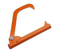 17.71inch Multifunctional Heavy Anti-Rust Oblique Hook Tool Timberjack Log Lifter Wood Handle Log Splitter Parts Tools Timberjack Tool