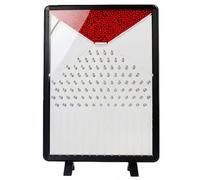 17.7x12.6in Galton Board Probability Model, Dalton Board Random Distribution, Gas Molecular Motion Rate Distribution Statistics, For Probability Education, Teaching Demonstration