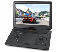 17.9" Bluetooth Portable DVD Player with 15.6" Screen, HDMI Input Portable Monitor,5000mAh Battery, 270° Swivel Screen, USB/TF Card, AV In/Out, Region Free DVD Player for Car & Home YOOHOO