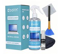 17.9 OZ Screen Cleaner Spray Cadith Touchscreen Cleaning Kit for TV Screen, Computer, Laptop, Phone, Ipad - Electronic Cleaner with Blush