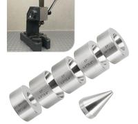 17 Degree Five Piece Set Folding Reduction Die Stainless Steel Stabilizer Folding Cone Die Set Coin Making Tool