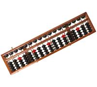 17 Digit Wooden Standard Abacus Calculator Counting Tool/454