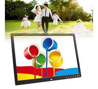 17" Digital Photo Frame Electronic Picture Frame, 1440x900 Alarm Clock MP3 MP4 Remote Control 1080P HD, Clock Player, Home Decorated Frame, Best Gift