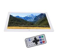 17'' Digital Photo Frame, Portable HD 1440 * 900 Digital Picture Frame, Electric Photo Frame Support Video,Music, Clock, Calendar Share Your Photos for Living Room,Office(White) Double the comfort