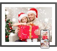 17" Digital Picture Frame Large-Digital-Photo-Frame - Dual-WiFi Electronic Photo Frame, Auto Rotate WiFi Cloud Frame, 32GB, Full Function, Share Photos and Videos via App or Email Instantly