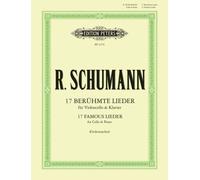 17 Famous Lieder for Cello & Piano